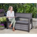 Hudson Keter K233781 outdoor garden storage bench Offers