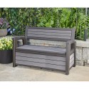 Hudson Keter K233781 outdoor garden storage bench Sale