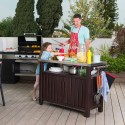 Keter K244200 2 door steel top barbecue cabinet Unity XL Catalog