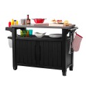 Keter K244200 2 door steel top barbecue cabinet Unity XL Offers