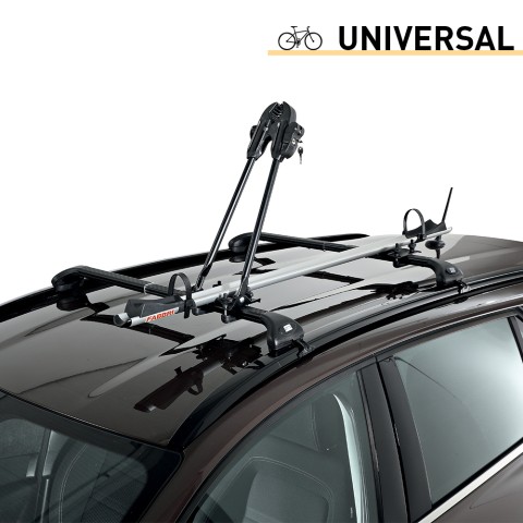 Universal car roof rack with anti-theft device Bici 3000 Alu New Promotion