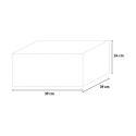Resin wall wash basin for garden laundry 39x39x24cm Sink 40 Offers
