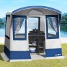 Multipurpose 220x160 camping tent kitchen Camp Inn Brunner On Sale
