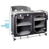 Camping kitchen cabinet with sink and shelves Azabache CTW Square HWT Brunner On Sale