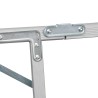 Folding 140x81cm camping table Silver Gapless Level 6 Brunner Bulk Discounts
