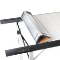 Quadra Tropic 6 Brunner folding camping table with wooden aluminium top 146x70 On Sale