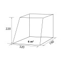 Universal Stand-Alone Car Awning Tent for Van and Minibus Talent Brunner Sale