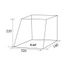 Universal Stand-Alone Car Awning Tent for Van and Minibus Talent Brunner Sale