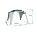 Gazebo garden beach camping UV protection 300x300cm Oceana Brunner Catalog