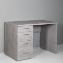 Modern office desk 4 drawers smartworking grey KimDesk GS Sale