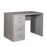Modern office desk 4 drawers smartworking grey KimDesk GS Offers