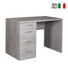 Modern office desk 4 drawers smartworking grey KimDesk GS On Sale