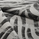 Modern Rectangular Zebra Pattern Rug Grey Black Double GRI006 Offers