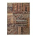 Multicoloured ethnic style rectangular living room kitchen carpet KILI02 On Sale