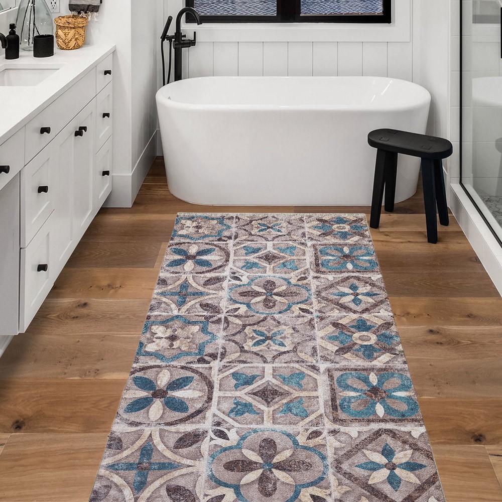 Non-slip kitchen entrance mosaic tile carpet MAR228