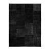 Black rectangular non-slip carpet living room kitchen TUAN01 On Sale