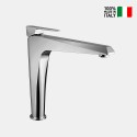 Tall single lever mixer tap for modern bathroom E100 TCB On Sale