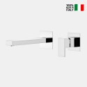 Built-in wall basin mixer 2 separate plates 170mm E2003T On Sale