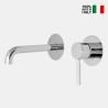 Built-in wall basin mixer 2 separate plates 170mm E4103T On Sale
