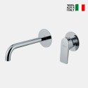 Built-in wall basin mixer 2 separate plates 170mm E5001T On Sale