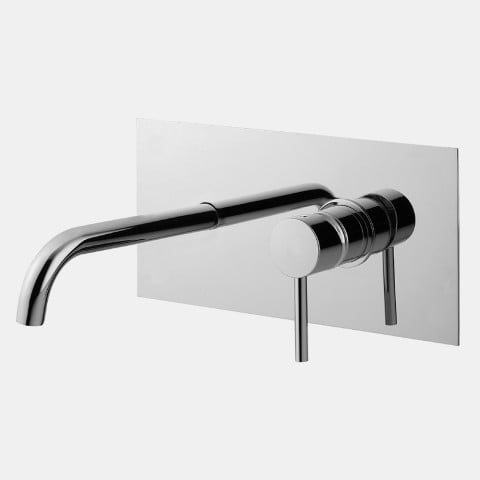 Single built-in wall mounted basin mixer 220mm E4103C Promotion