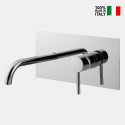 Single built-in wall mounted basin mixer 220mm E4103C On Sale
