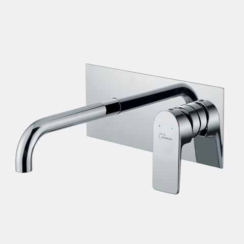 Single built-in wall mounted basin mixer 220mm E5003C Promotion