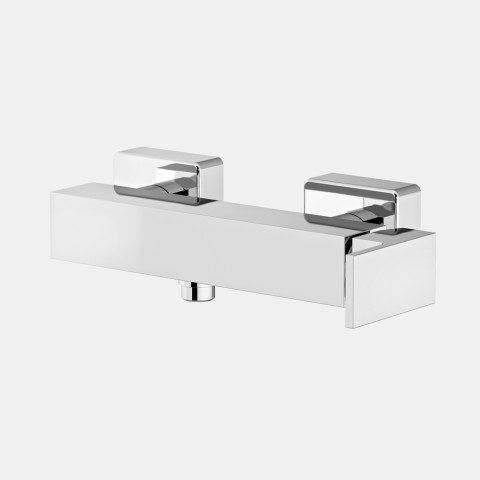External shower mixer with lateral single lever tap lever E200404 Promotion
