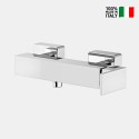 External shower mixer with lateral single lever tap lever E200404 On Sale