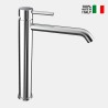 Tall single lever mixer tap for modern bathroom E410 TCB On Sale