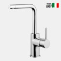 Kitchen mixer tap single lever sink spout L E41012 TCS On Sale