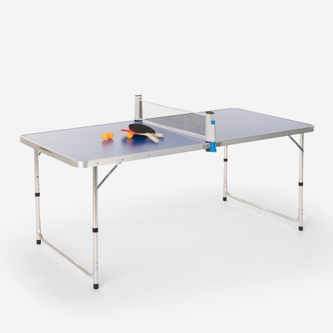 copy of Ping pong table 160x80 foldable indoor outdoor net paddles balls Backspin Promotion