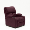 copy of Laura Recliner Chair with Footrest made of Soft Microfibre Promotion
