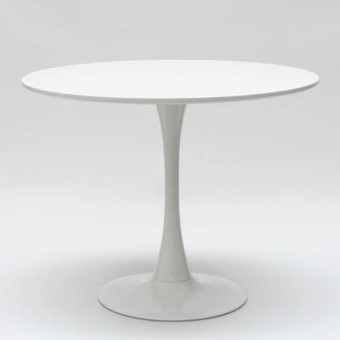 copy of black and white Tulipan round table for bar and living room 80cm Promotion