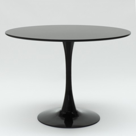 copy of round Goblet table 100cm bar kitchen dining room black white Goblet Promotion