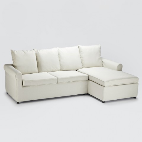 copy of Modern 2-seater corner sofa bed with removable cover Lapislazzuli Plus Promotion