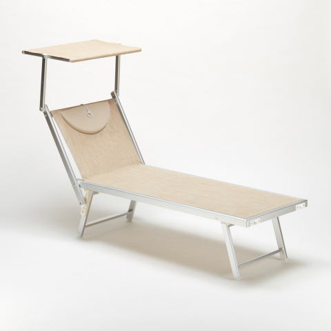 copy of Santorini Folding Sun Lounger With Headrest And Adjustable Backrest Promotion