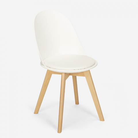 copy of Scandinavian design chair wood cushion kitchen dining room Bib Nordica Promotion