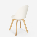 copy of Scandinavian design chair wood cushion kitchen dining room Bib Nordica Offers