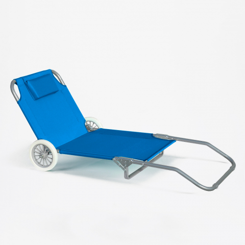 copy of Banana Folding Deck Chair With Built-in Wheels Promotion