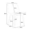copy of Modern polypropylene chair for kitchen, cafe, restaurant and garden Bluetit Discounts
