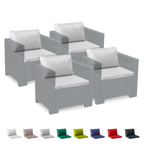 copy of Set Of 5 Seat & Back Indoor And Outdoor Cushions Promotion