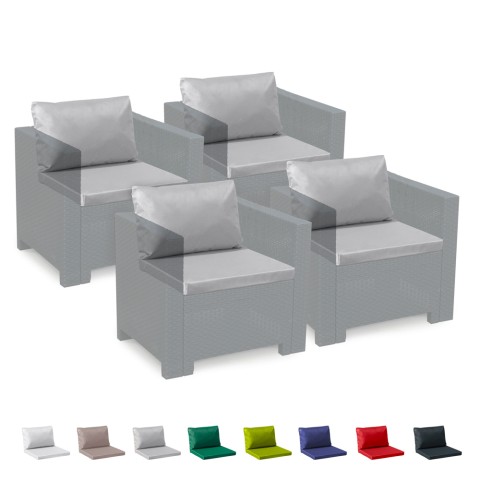 copy of Set Of 5 Seat & Back Indoor And Outdoor Cushions Promotion