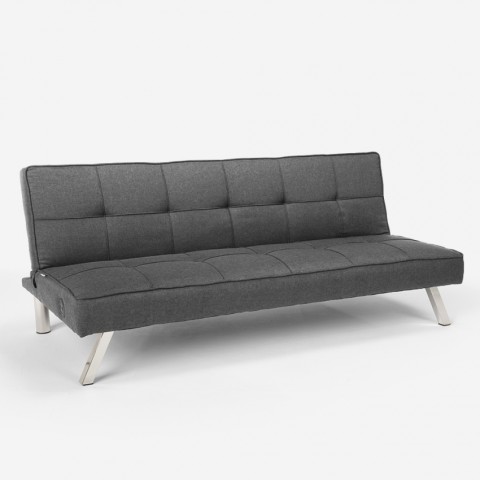 copy of Fabric sofa bed with USB port and metal legs AstraLIS design Promotion