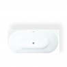 copy of Freestanding bathtub rounded corner resin fiberglass Panarea Price