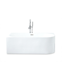 copy of Freestanding bathtub rounded corner resin fiberglass Panarea Cheap