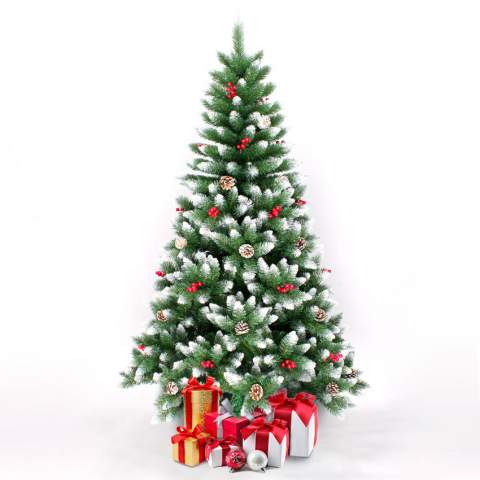 copy of Artificial Christmas tree 210 cm with included decorations Rovaniemi Promotion