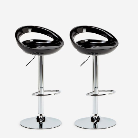copy of Hollywood Bar Stool With Steel Frame & Footrest For Kitchen Counters Promotion