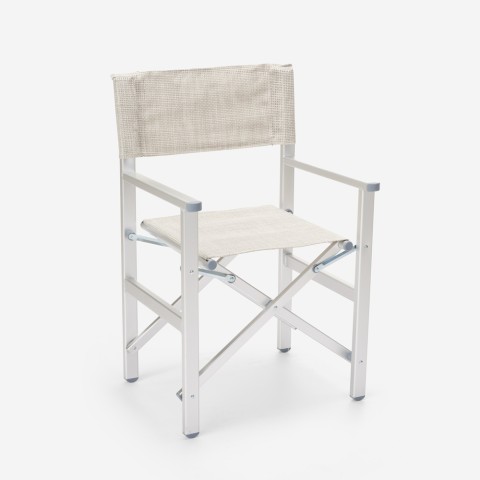 copy of Textilene aluminum portable folding beach chair Regista Gold Promotion