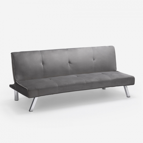 copy of 3 seater sofa bed design click clac reclining velvet fabric Explicitus Promotion